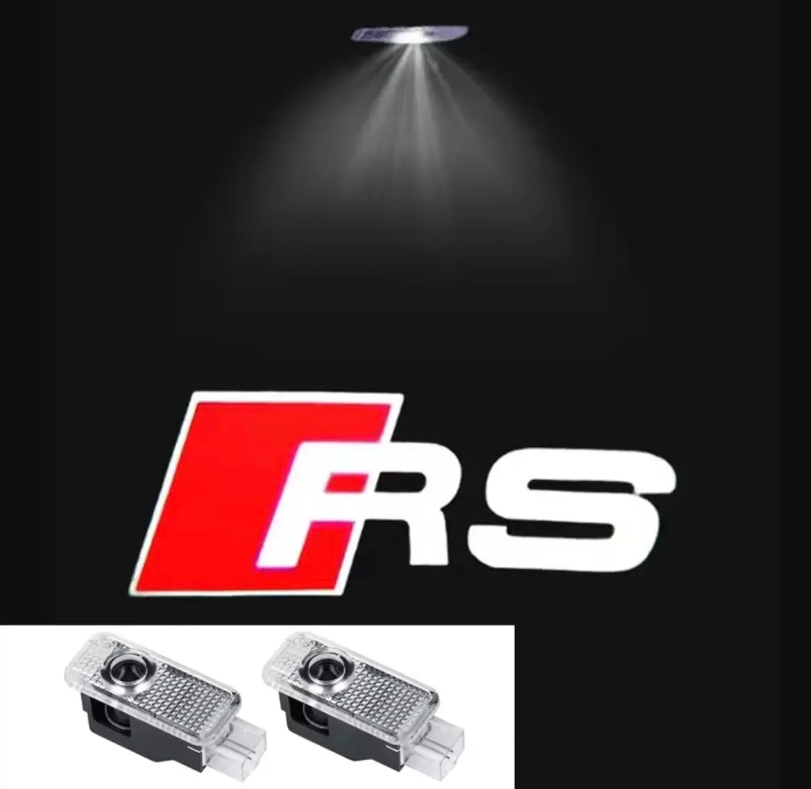Audi Luces de puerta con proyector 2 unidades Sline/RS/Quattro/Audi
