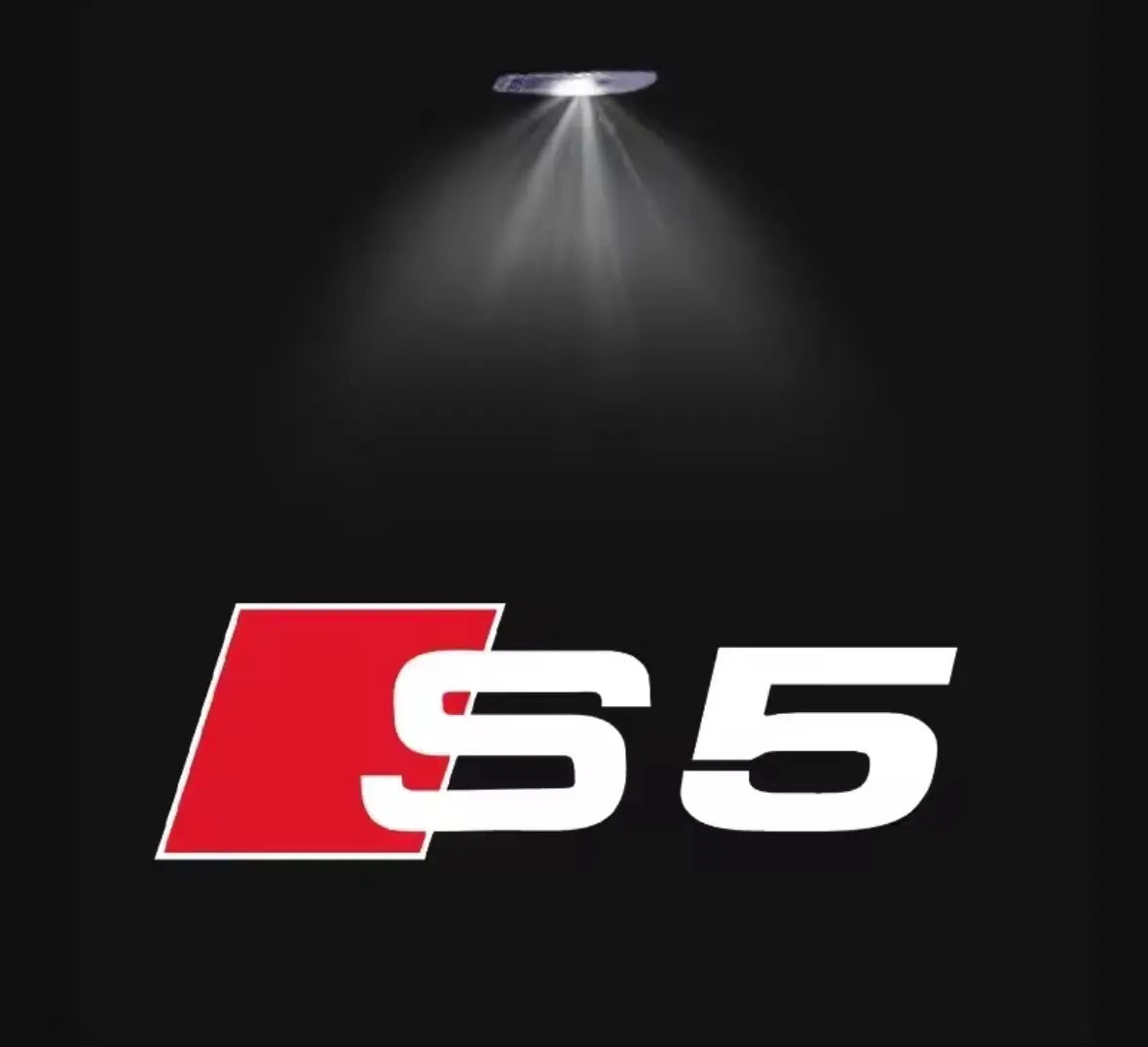 Audi Luces de puerta con proyector 2 unidades Sline/RS/Quattro/Audi
