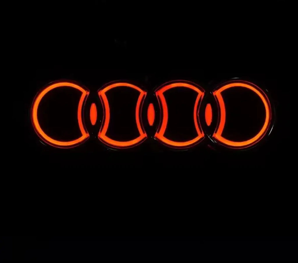 Emblema LED de Audi para el frontal, varios colores A3 A4 A5 A6 A7