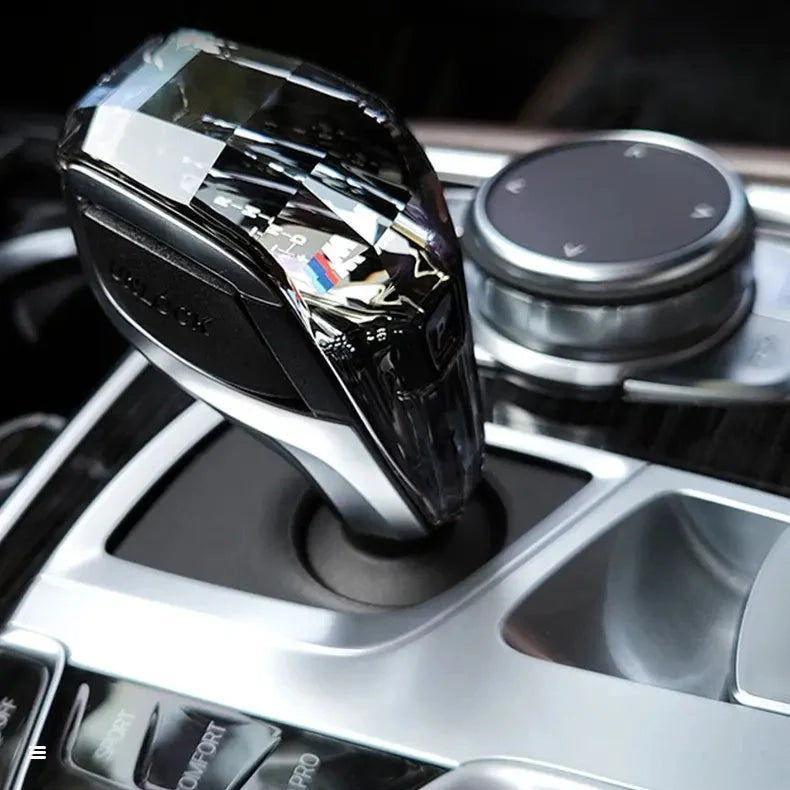 BMW Palanca de cambios de cristal y juego de botones G30 G31 G32 G12 G01 G02 G08