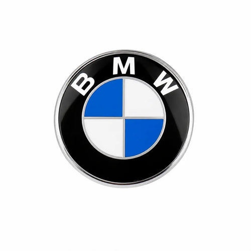 BMW Emblem Blå Vit 73mm