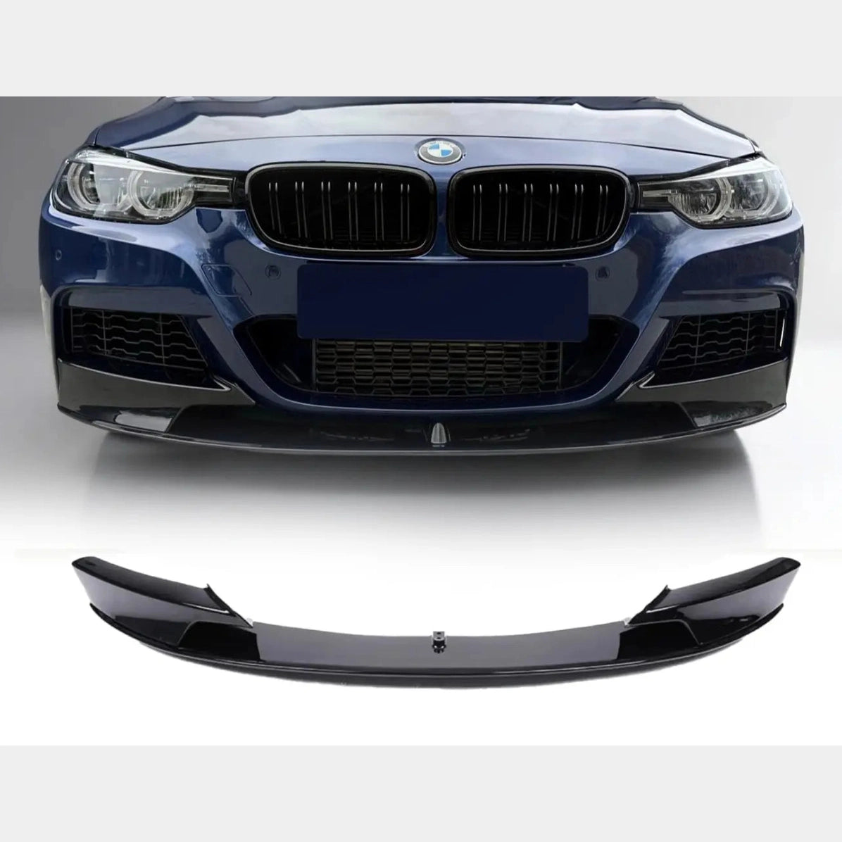 Lip Spoiler BMW F30/F31 M Performance Negro Brillante