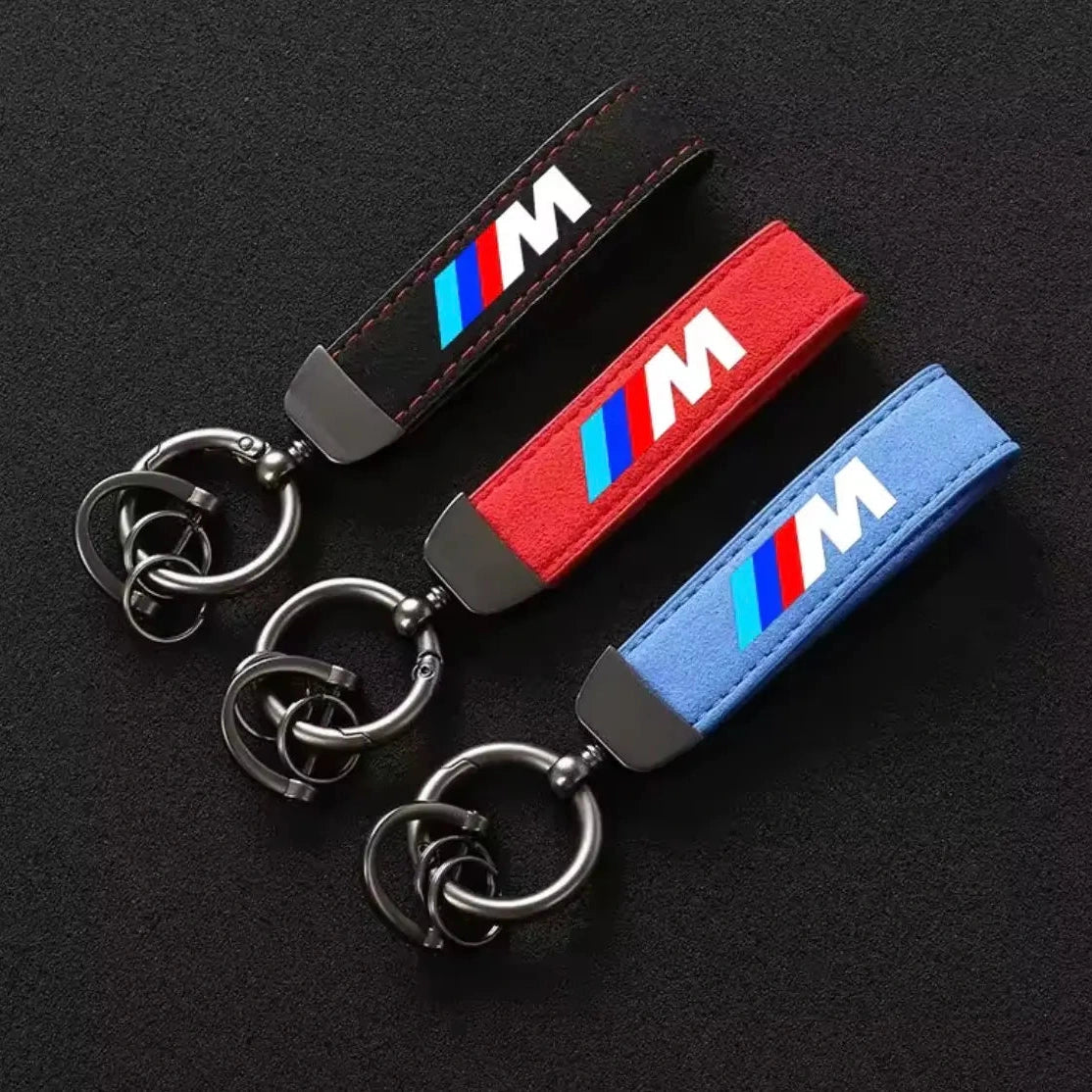 Llavero BMW M Alcántara 3 Colores