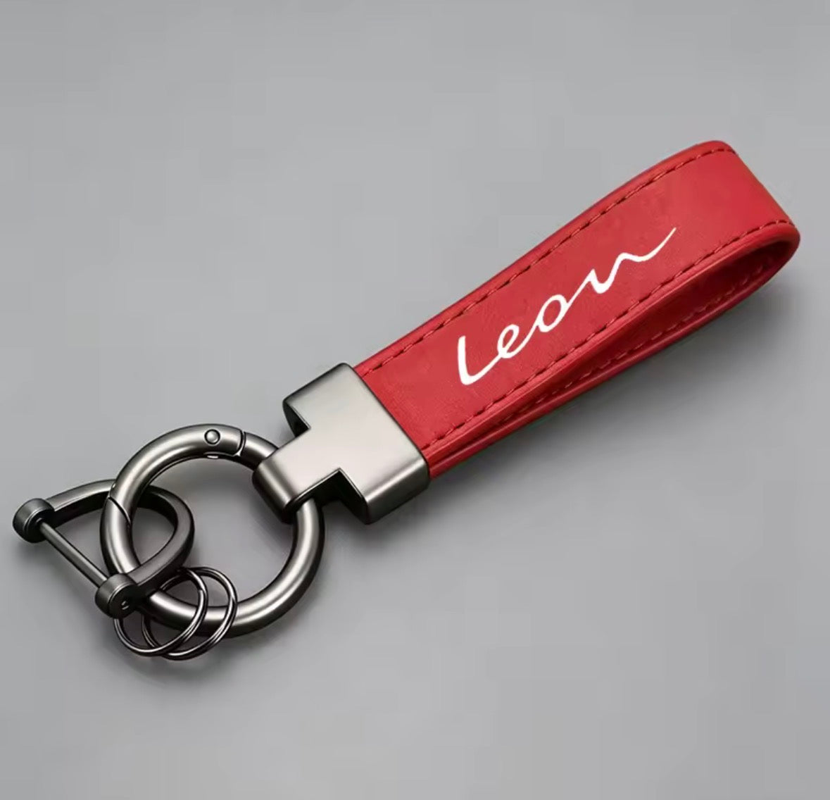Llavero Premium SEAT León de Cuero Varios Colores