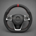 Funda de volante Mercedes de ante y cuero