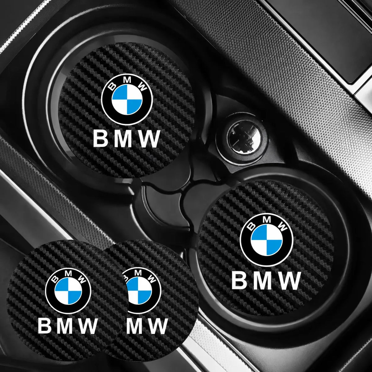 Protectores de Portavasos BMW Pack de 2