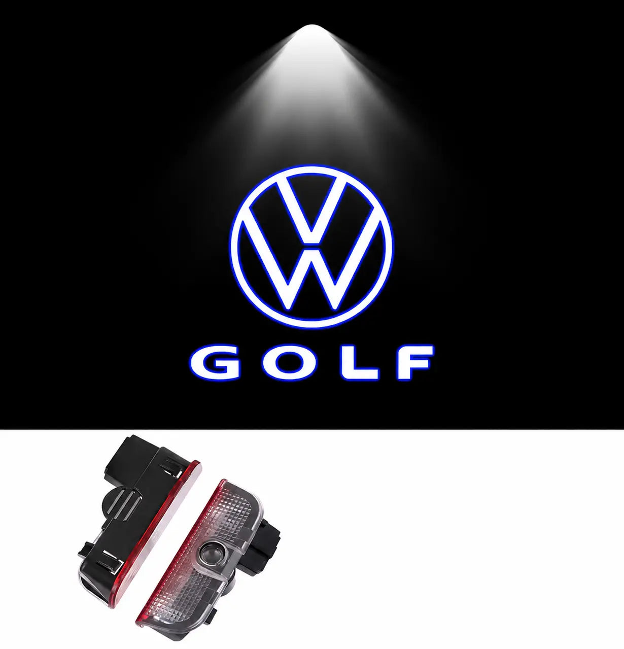 VW Luces de proyector de puerta 2 unidades Golf GTI Passat Touareg