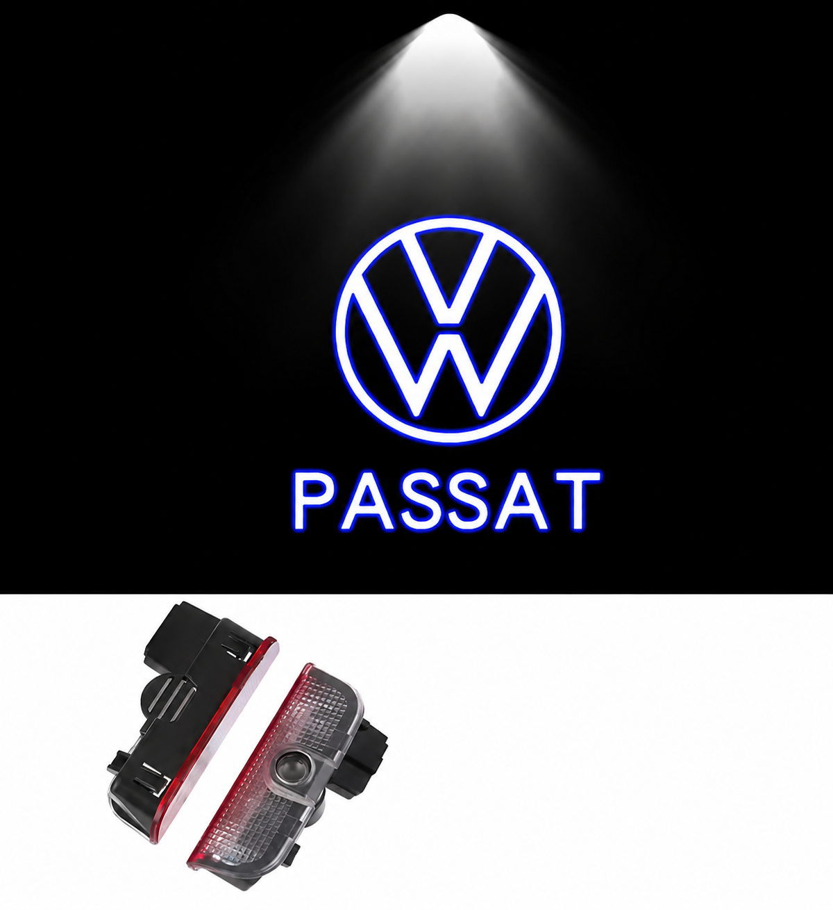 VW Luces de proyector de puerta 2 unidades Golf GTI Passat Touareg