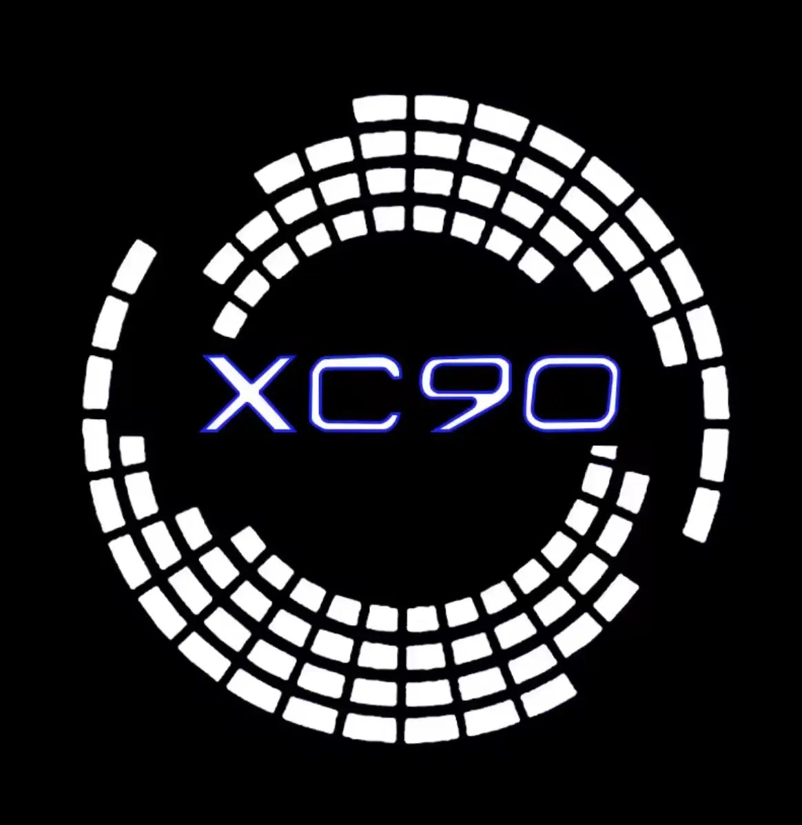 Volvo Luces de puerta Proyector LED 2 unidades S60 S90 V40 V60 V90 XC40 XC60 XC90