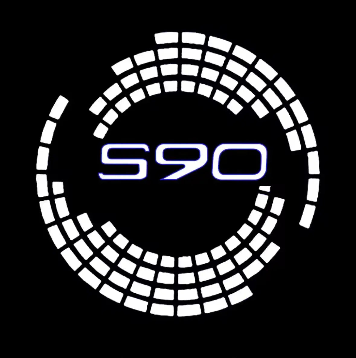 Volvo Luces de puerta Proyector LED 2 unidades S60 S90 V40 V60 V90 XC40 XC60 XC90