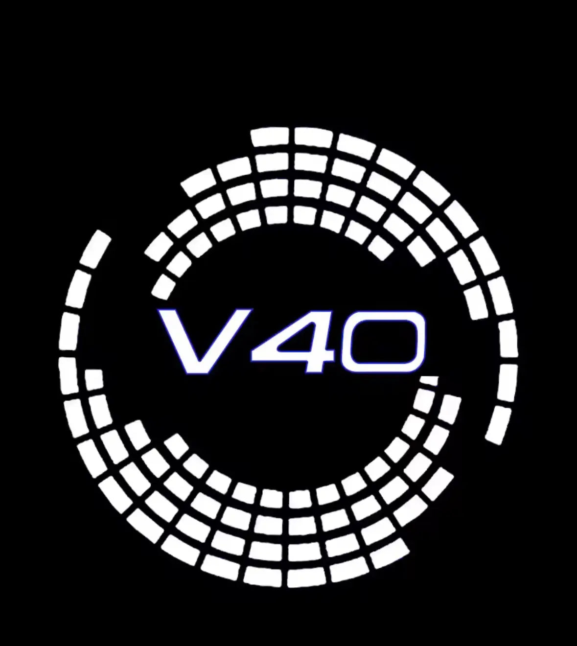 Volvo Luces de puerta Proyector LED 2 unidades S60 S90 V40 V60 V90 XC40 XC60 XC90