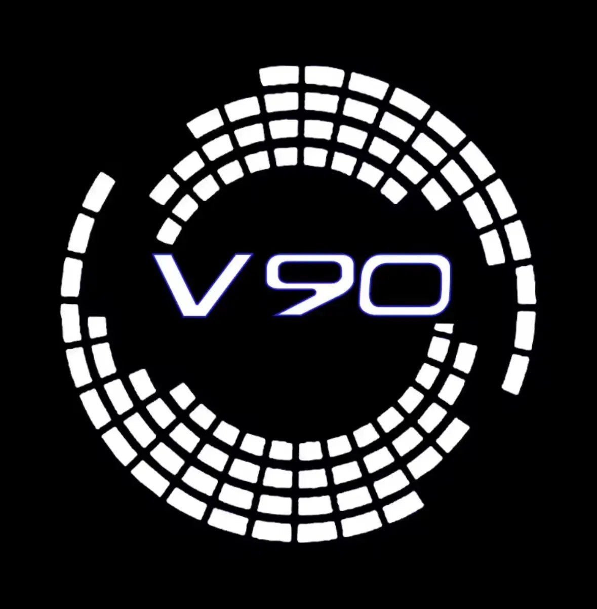 Volvo Luces de puerta Proyector LED 2 unidades S60 S90 V40 V60 V90 XC40 XC60 XC90