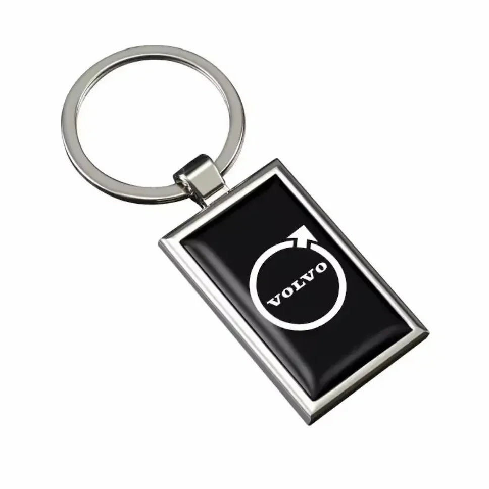 Llavero de Metal Volvo con Logotipo Clásico