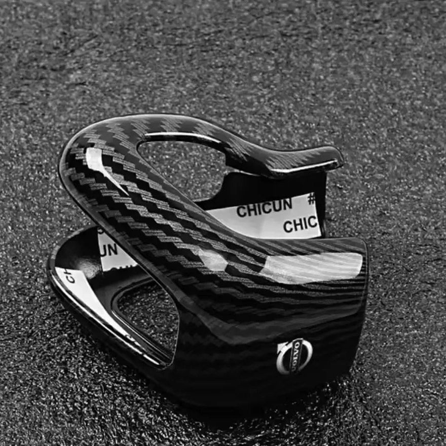 Protector de palanca de cambios de fibra de carbono Volvo XC90 XC60 S60 V60 XC40 S90 V90