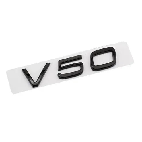 Volvo V40 V50 V60 V70 V90 Emblem Blanksvart