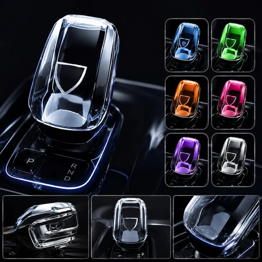 Volvo Palanca de cambios de cristal multicolor V40 V60 V90 XC60 XC90 (17-25)