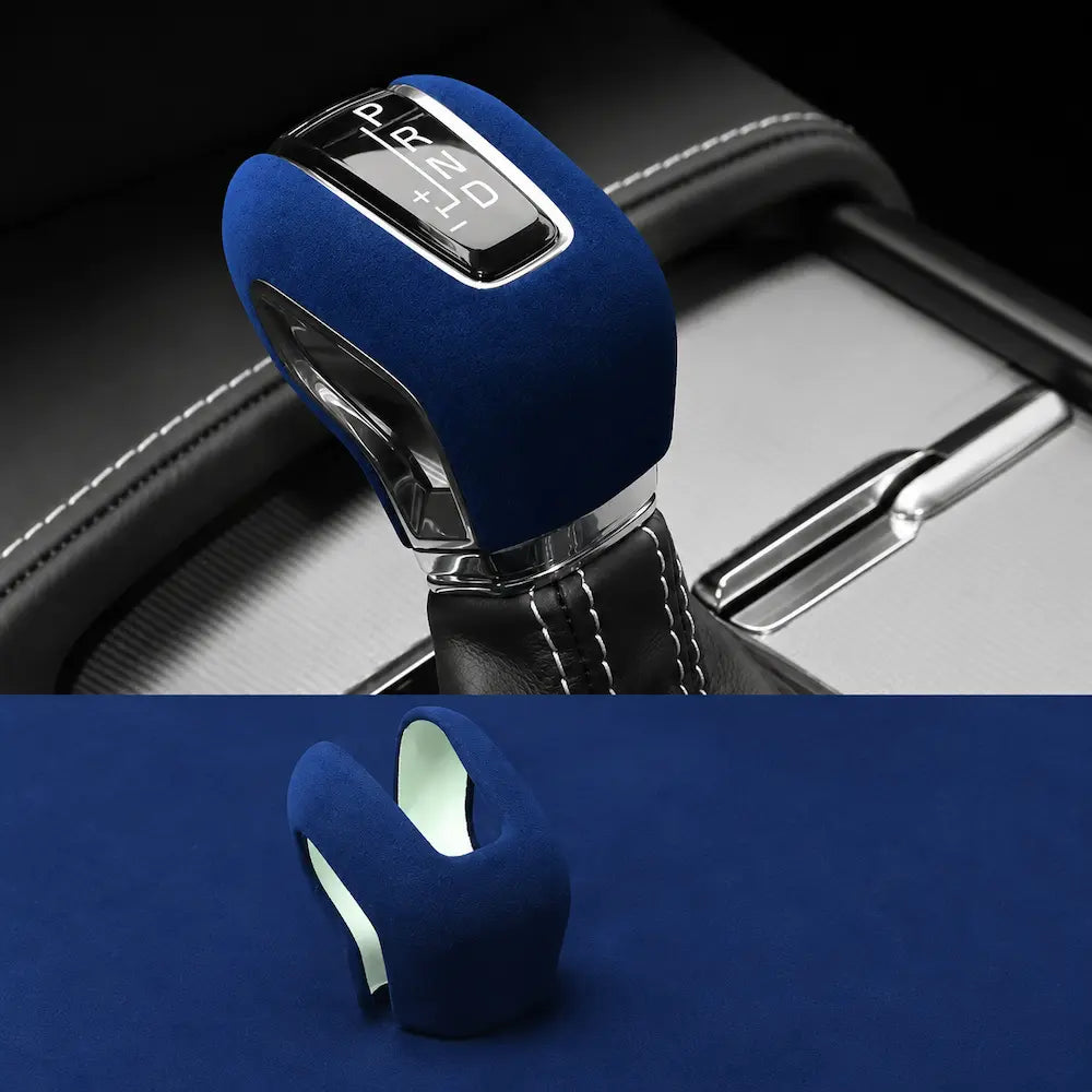 Volvo Funda de pomo de palanca de cambios Alcántara XC60 XC90 S90 V60 V90