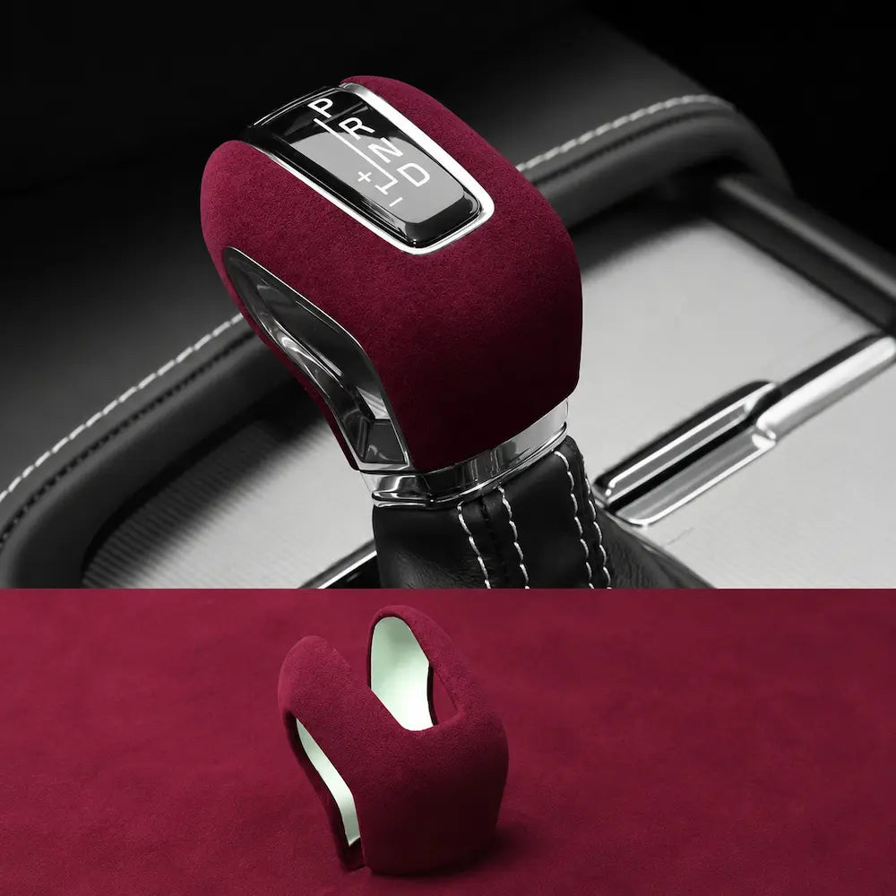 Volvo Funda de pomo de palanca de cambios Alcántara XC60 XC90 S90 V60 V90