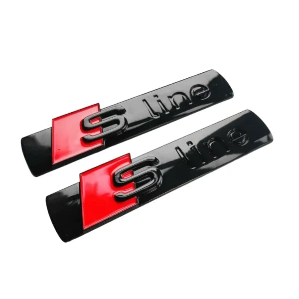 Audi emblem s-line 2-Pack 