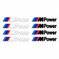 BMW M Power Dekal Sticker för Dörrhandtag