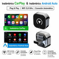 CarPlay inalámbrico Android/Apple Plug & Play Bluetooth