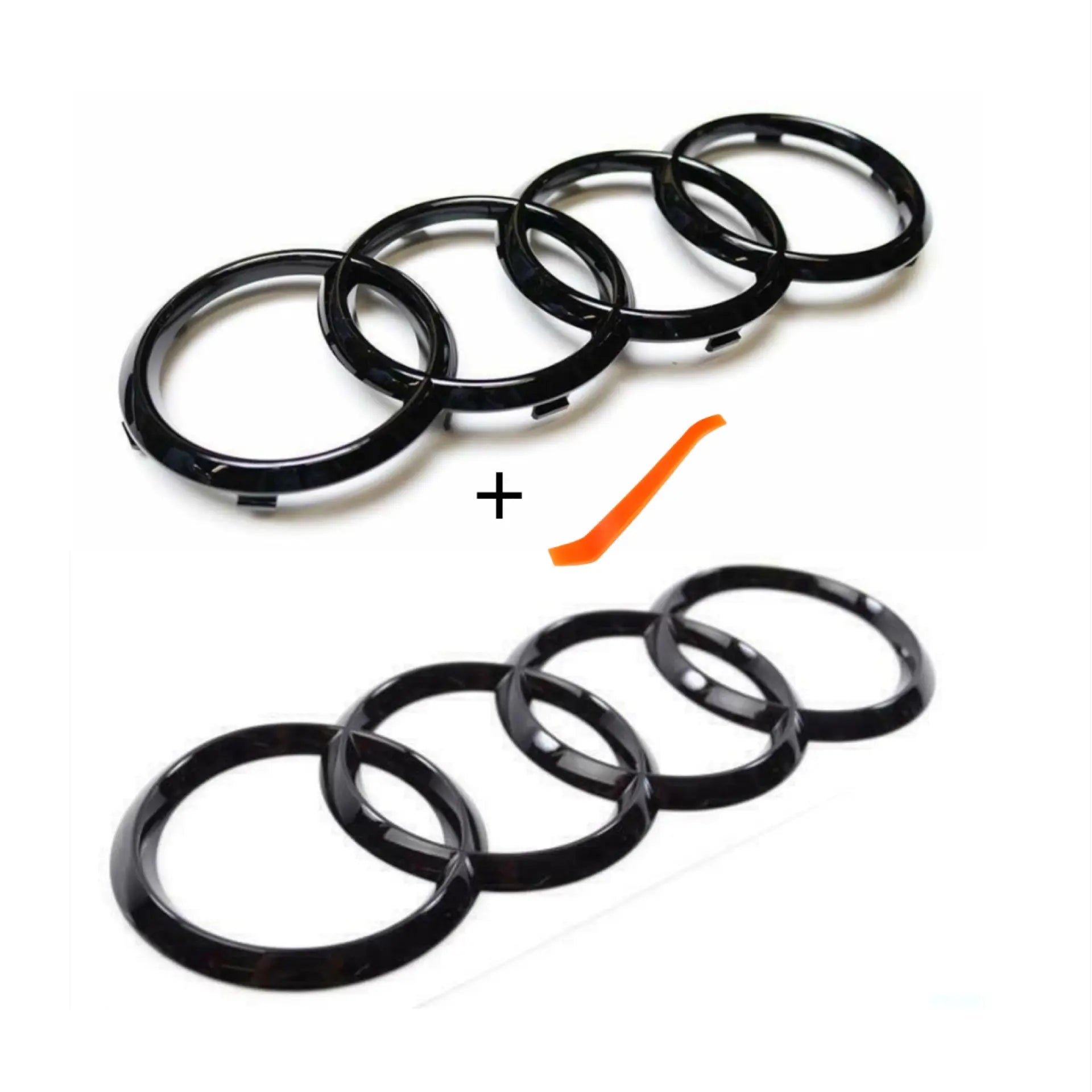 Kit de Emblemas Audi Delantero y Trasero A3 A4 A5 A6 A7