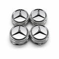 Mercedes Centrumkåpor Silver AMG Style