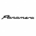 panamera emblem porsche svart