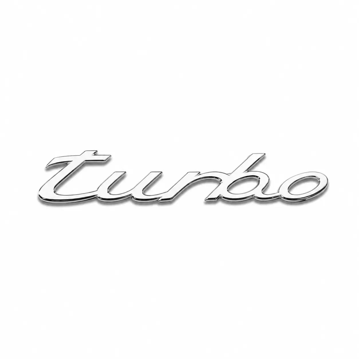 Porsche Turbo Emblem krom