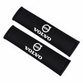 Volvo Bälteskudde Bältesskydd Svart/vit 2-Pack