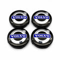 Volvo Centrumkåpor Blå 4-Pack 