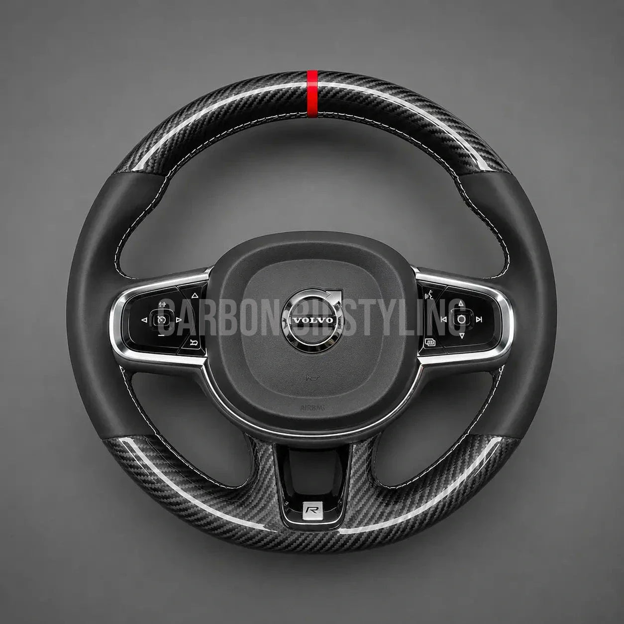 Volvo Rattöverdrag Kolfiber Sport V60 V90 S60 S90 XC40 XC60 XC90