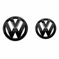 VW Emblem Golf 7 MK7 Svarta Fram/Bak